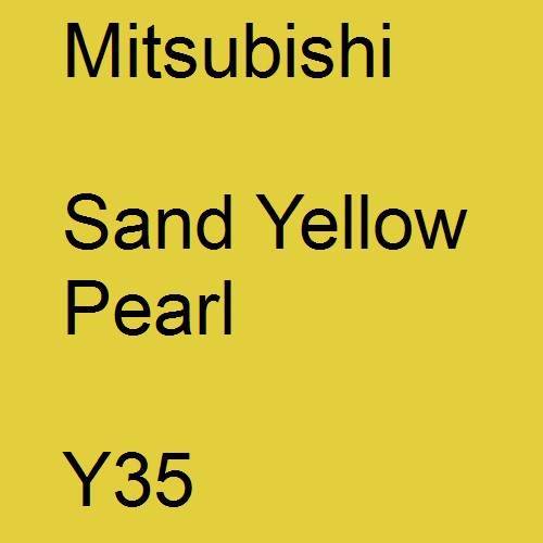 Mitsubishi, Sand Yellow Pearl, Y35.